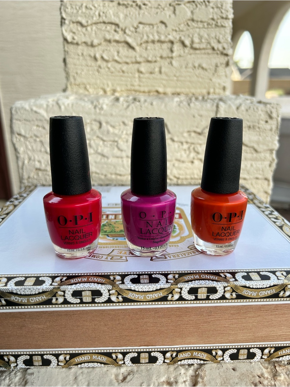 OPI nail polish trio